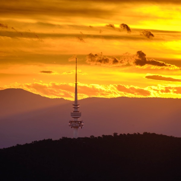 210927 Telstra Tower Sunset